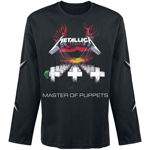 Metallica t-shirt męski z długimi rękawami 