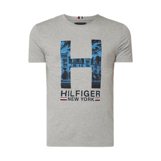 T-shirt męski Tommy Hilfiger z krótkim rękawem z bawełny 