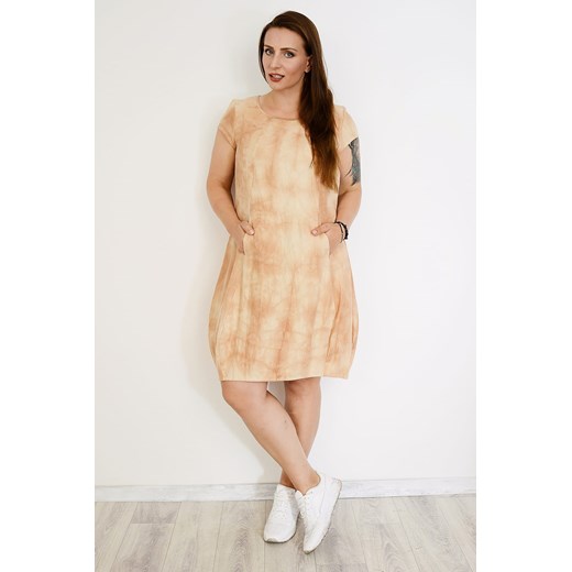 Sukienka Kontrast lniana oversize