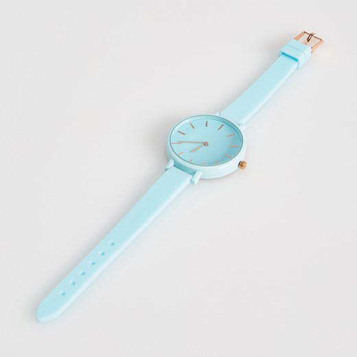 Sinsay - Niebieski zegarek - Niebieski  Sinsay One Size 