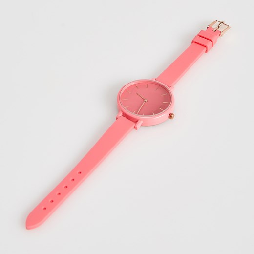 Sinsay - Zegarek - Różowy Sinsay  One Size 