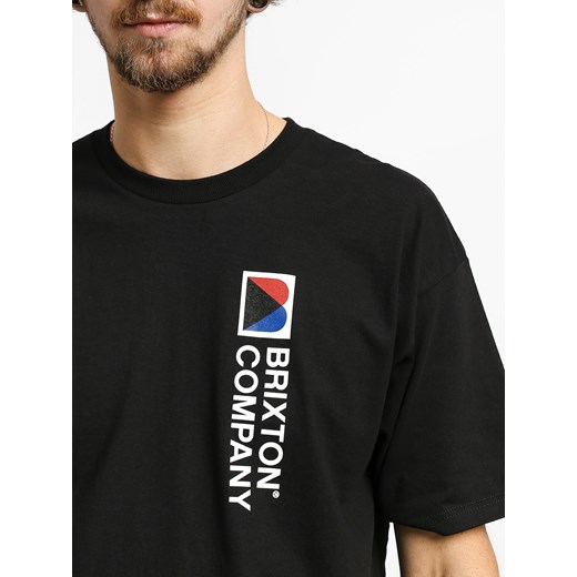 T-shirt męski Brixton czarny 