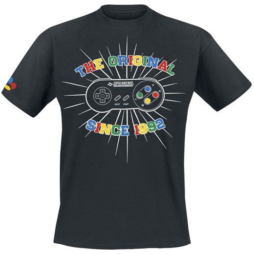 T-shirt męski Nintendo z krótkimi rękawami 