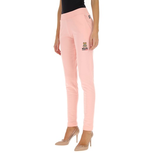 Moschino Spodnie dla Kobiet Na Wyprzedaży w Dziale Outlet, różowy, Bawełna, 2019, 38 44
