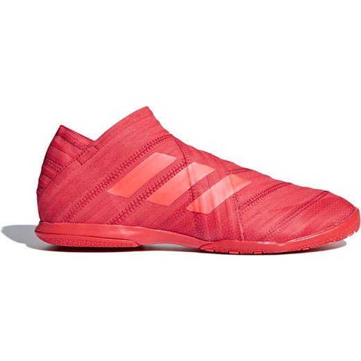 Adidas buty sportowe męskie nemeziz czerwone bez zapięcia 