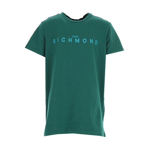 Richmond Koszulka Dziecięca dla Chłopców Na Wyprzedaży, ciemnozielony, Bawełna, 2019, 10Y 14Y 4Y 6Y