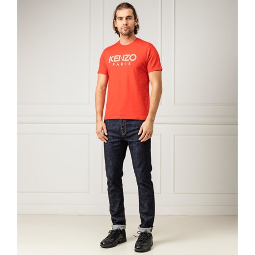 T-shirt męski Kenzo z krótkimi rękawami na wiosnę 