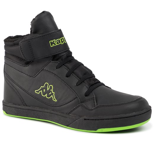 Sneakersy KAPPA - Jumpshot T 260748T Black/Green 1130 Kappa  38 eobuwie.pl