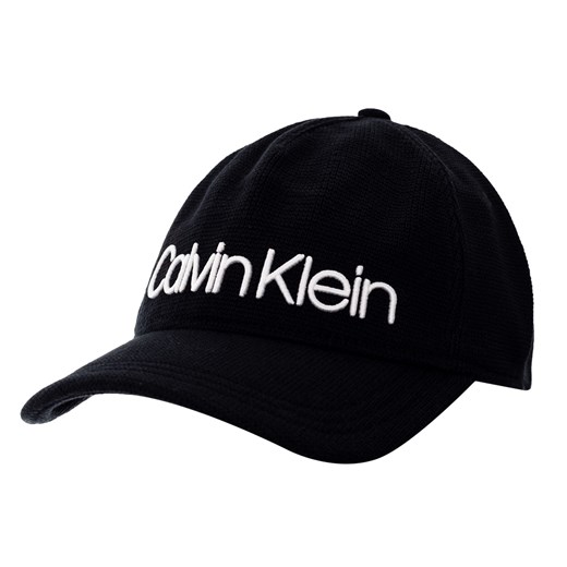 Calvin Klein czapka z daszkiem męska czarna 