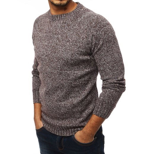Sweter męski brązowy (wx1306)  Dstreet XL okazja  