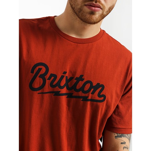 T-shirt męski Brixton z krótkim rękawem 