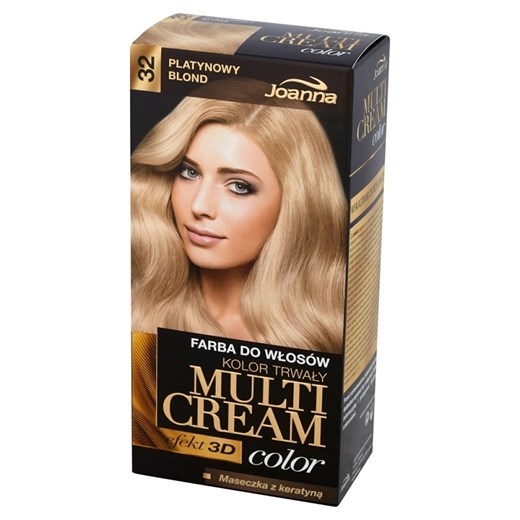 Joanna farba Multi Cream Color 32 Platynowy blond    Oficjalny sklep Allegro