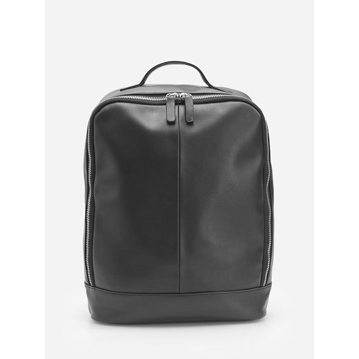 Reserved - Plecak z kieszenią na laptop - Czarny  Reserved One Size 
