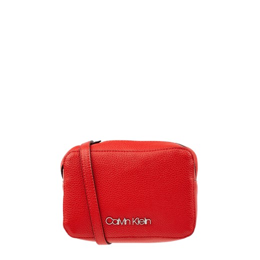 Torebka na długim pasku z aplikacją z logo  Calvin Klein One Size Peek&Cloppenburg 