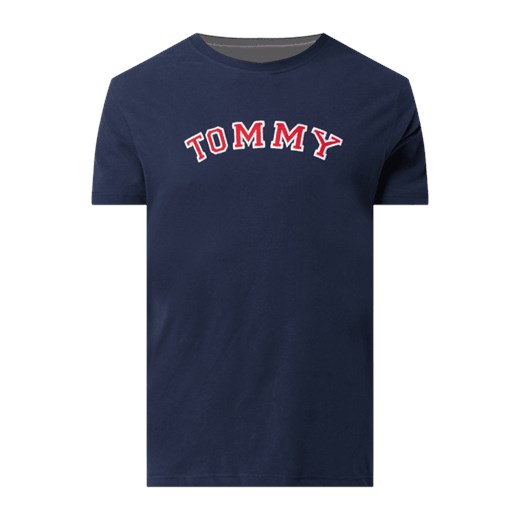 T-shirt z wyhaftowanym logo  Tommy Hilfiger L Peek&Cloppenburg 