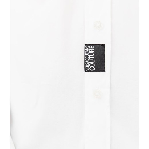 Biała koszula męska Versace Jeans z długimi rękawami 