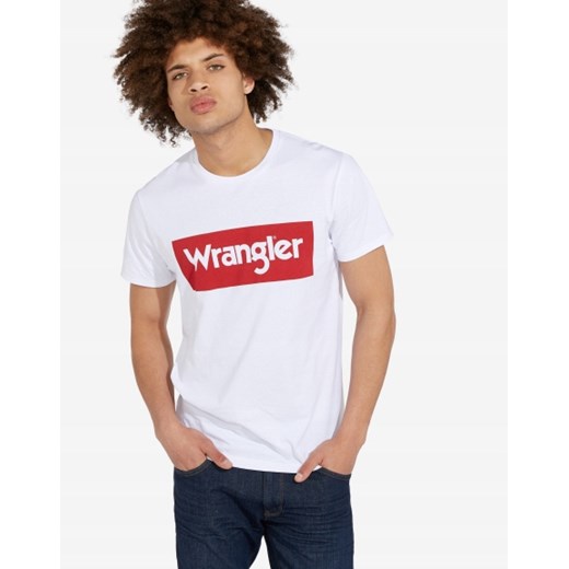 T-shirt Męski Wrangler SsLogo Tee W742FK989 Wrangler  XL SMA Wrangler