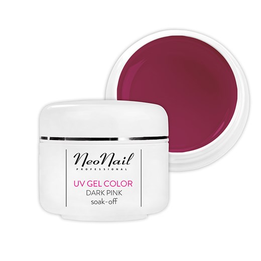 Żel kolorowy - UV Gel Color Dark Pink Soak-off 5ml    NeoNail