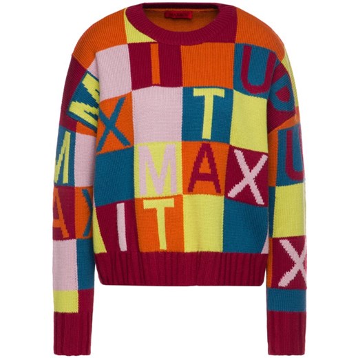 Wielokolorowy sweter damski Max & Co. zimowy 