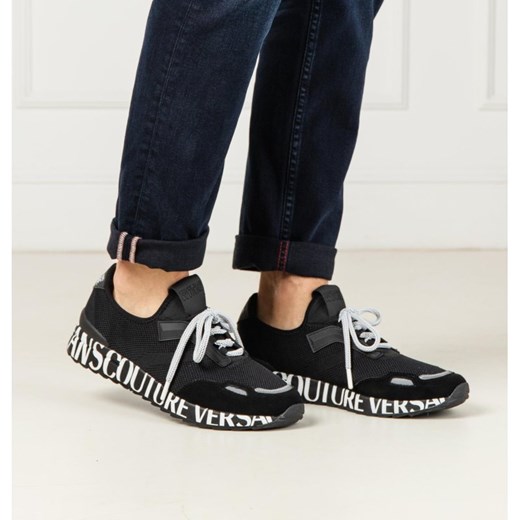 Versace Jeans Couture Sneakersy LINEA FONDO WAVE DIS.4 | z dodatkiem lnu Versace Jeans  41 Gomez Fashion Store