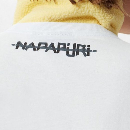 T-shirt męski Napapijri z krótkim rękawem w stylu młodzieżowym 