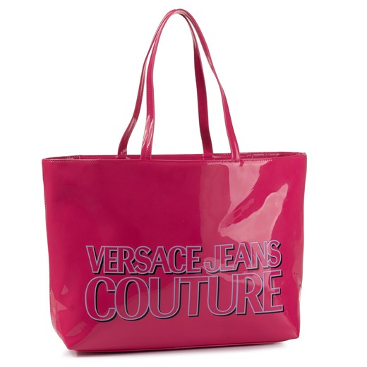 Shopper bag Versace Jeans na ramię mieszcząca a5 