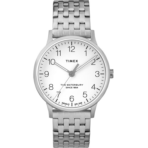 Srebrny zegarek TIMEX 