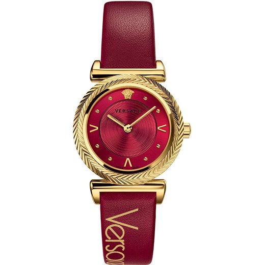 Zegarek czerwony Versace 