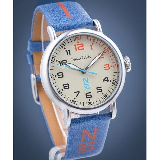Niebieski zegarek Nautica 