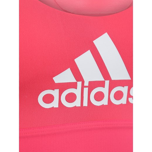 Biustonosz różowy Adidas Performance w sportowym stylu 