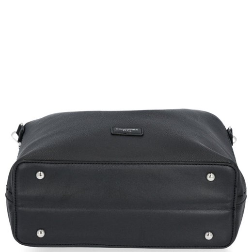 Uniwersalne Torebki Damskie z Listonoszką Zestaw 2w1 firmy David Jones Czarna David Jones PaniTorbalska