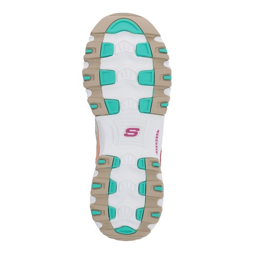 Buty sportowe damskie Skechers młodzieżowe skórzane na wiosnę 