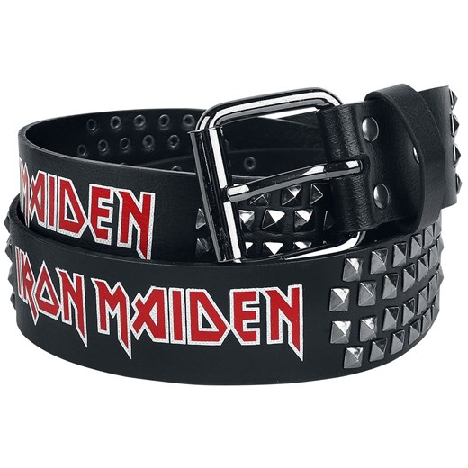 Iron Maiden - Logo - Gürtel - Pas - czarny