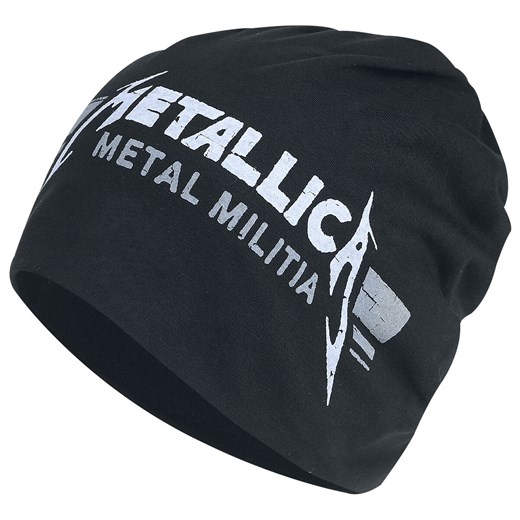 Metallica - Metal Militia Bars - Light Beanie - Czapka - czarny