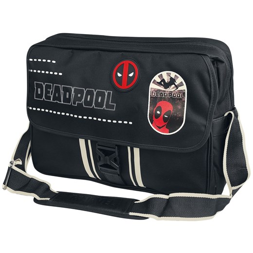 Deadpool - Deadpool - Logo - Torba na ramię - czarny
