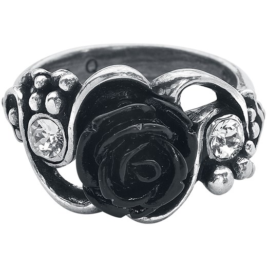 Alchemy Gothic - Bacchanal Rose Ring - Pierścień - srebrny