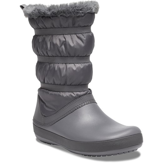 Crocs szare śniegowce Crocband Winter Boot Charcoal  Crocs 39/40 Differenta.pl