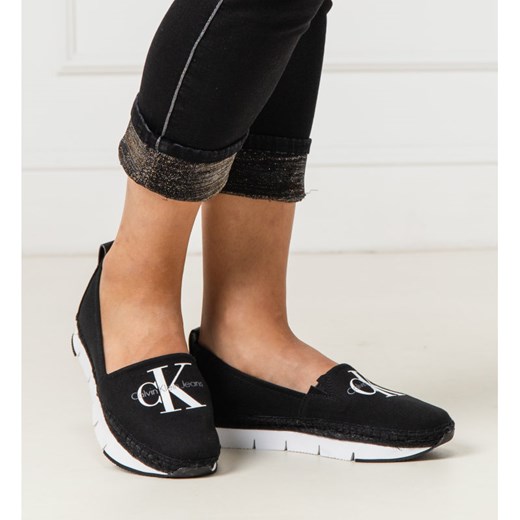 Buty sportowe damskie Calvin Klein w stylu boho bez wzorów 