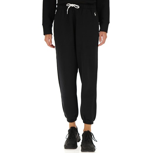 Ralph Lauren Spodnie dla Kobiet Na Wyprzedaży w Dziale Outlet, czarny, Bawełna, 2019, 38 40 42