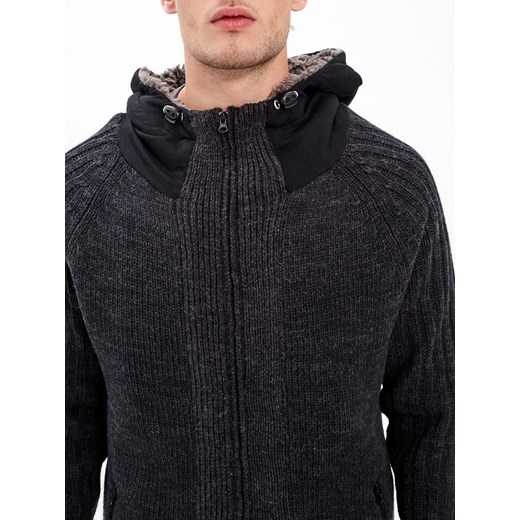 Sweter męski Gate bawełniany bez wzorów 