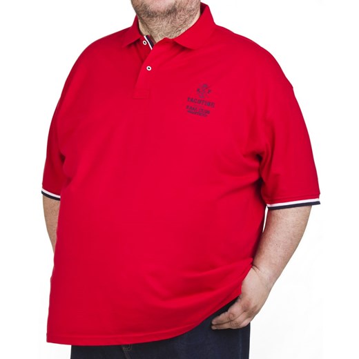 T-shirt męski czerwony Redfield 