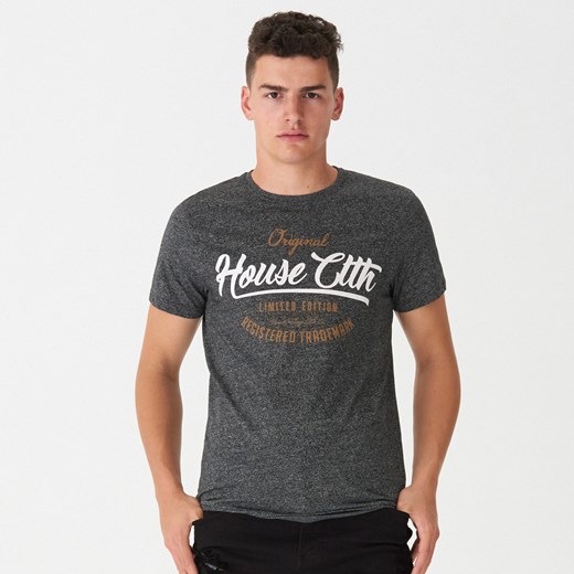 T-shirt męski House wiosenny 