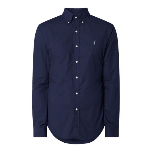 Koszula męska Polo Ralph Lauren z długim rękawem gładka Polo Ralph Lauren koszula męska XL w Odzież i Torebki