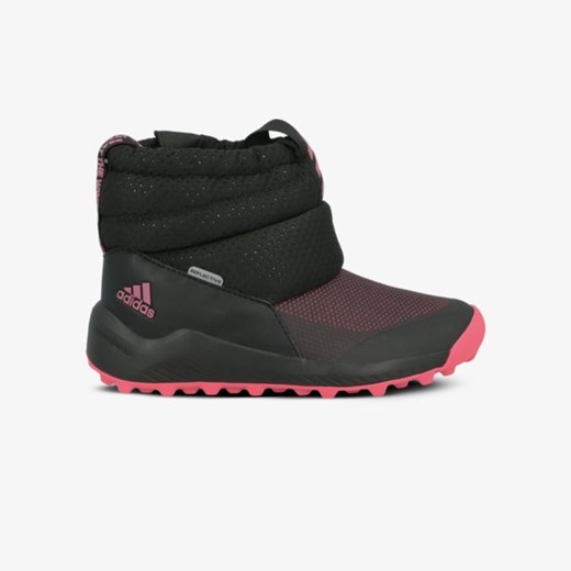 Buty zimowe dziecięce Adidas bez wzorów na rzepy śniegowce 