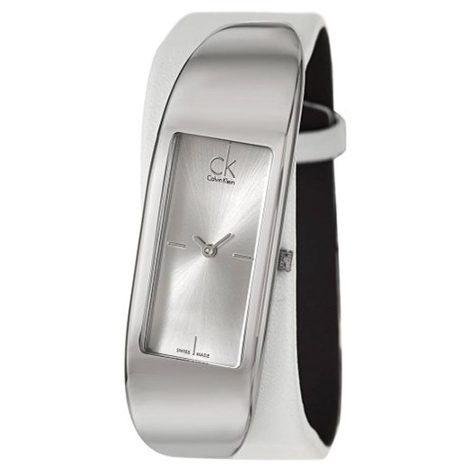 Srebrny zegarek Calvin Klein 