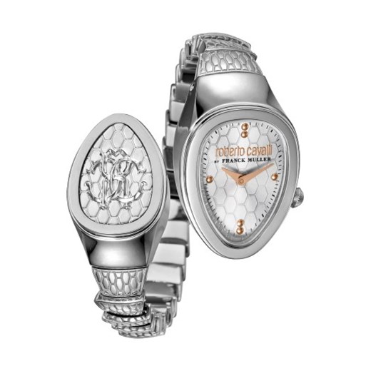 Srebrny zegarek Roberto Cavalli 
