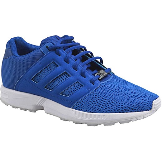 Buty sportowe męskie Adidas zx flux niebieskie jesienne 