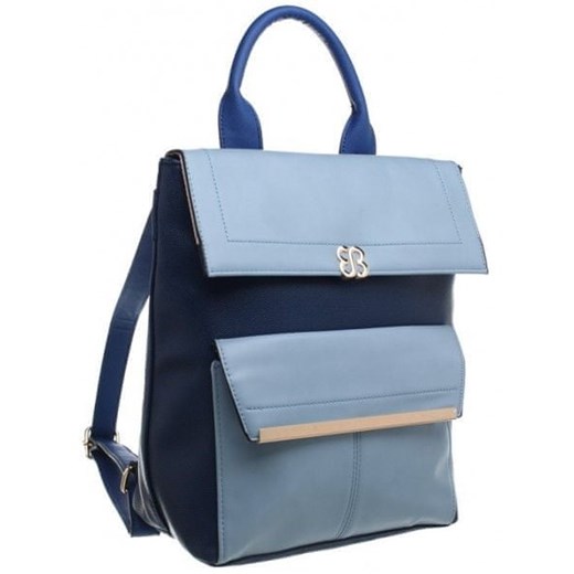 Bessie London plecak damski niebieski Darmowa dostawa na zakupy powyżej 289 zł! Tylko do 09.01.2020!
