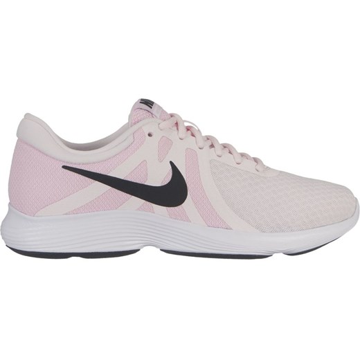 Buty sportowe damskie Nike w stylu casual młodzieżowe revolution płaskie różowe sznurowane 
