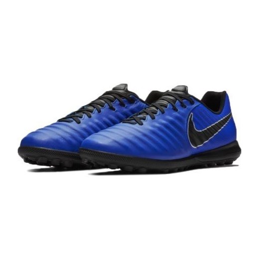 Buty sportowe męskie Nike skórzane niebieskie 
